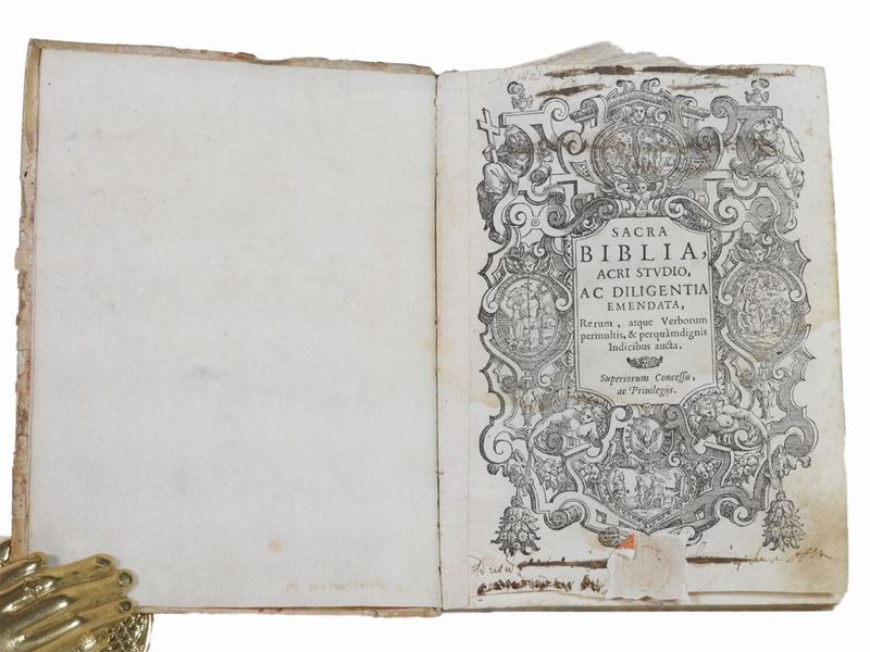 Sacra Biblia, Acri Studio, Ac Diligentia Emendata...