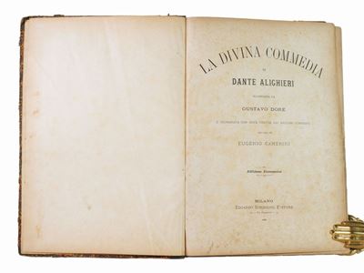 La Divina Commedia di Dante Alighieri Illustrata da Gustavo Dorè