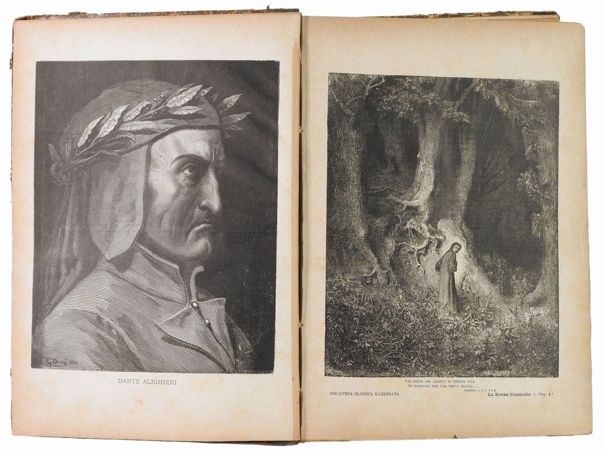 La Divina Commedia di Dante Alighieri Illustrata da Gustavo Dorè