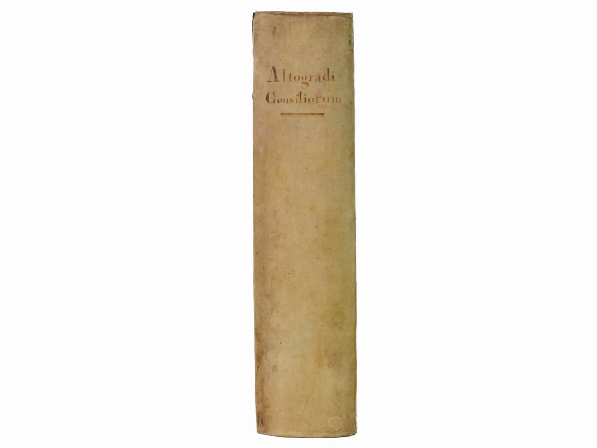 Lelio Altogradi - Consiliorum Sive Responsorum, Et Rerum Super Iis Indicatarum