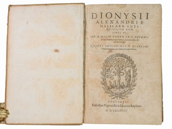 Dionysii Alexandri F. Halicarn. Antiquitatum Rom. libri XI