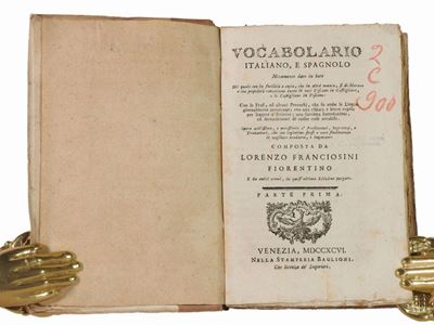 Vocabolario Italiano, e Spagnolo; Novamente Dato in Luce