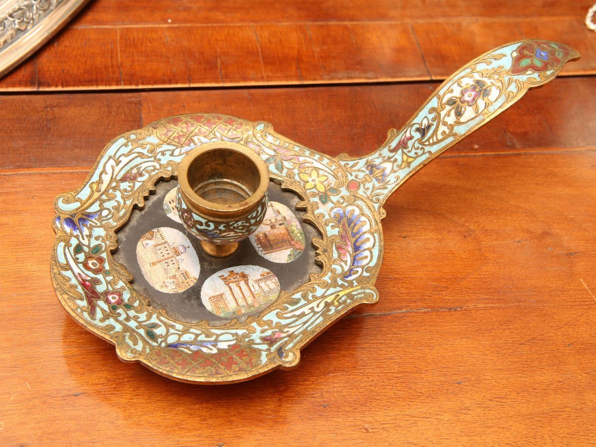 Bugia in Smalti Cloisonnè e Micromosaici Romani