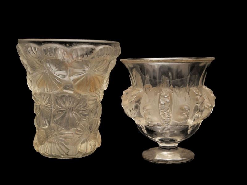 Vaso Dampierre in Cristallo Lalique