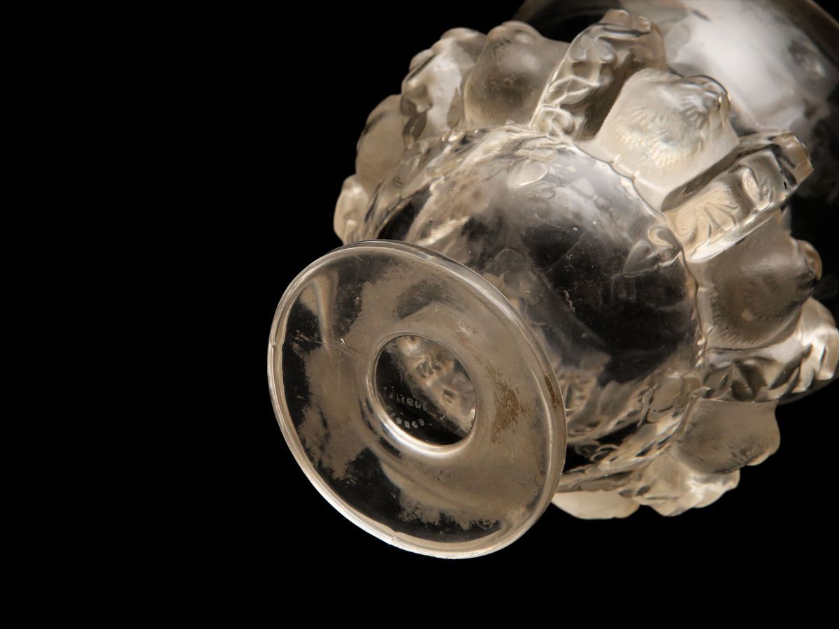 Vaso Dampierre in Cristallo Lalique