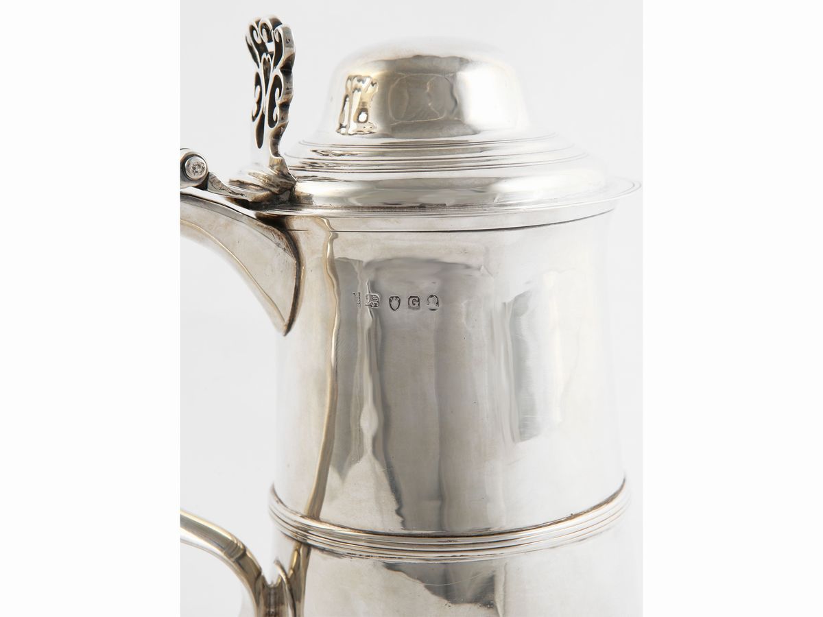 Grande Tankard in Argento, Londra 1802
