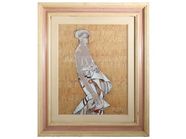 Lino Dinetto : Figure  - Auction Modern and Contemporary Art - Maison Bibelot - Casa d'Aste Firenze - Milano