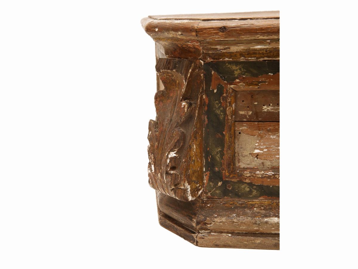 Base per Scultura in Legno Laccato
