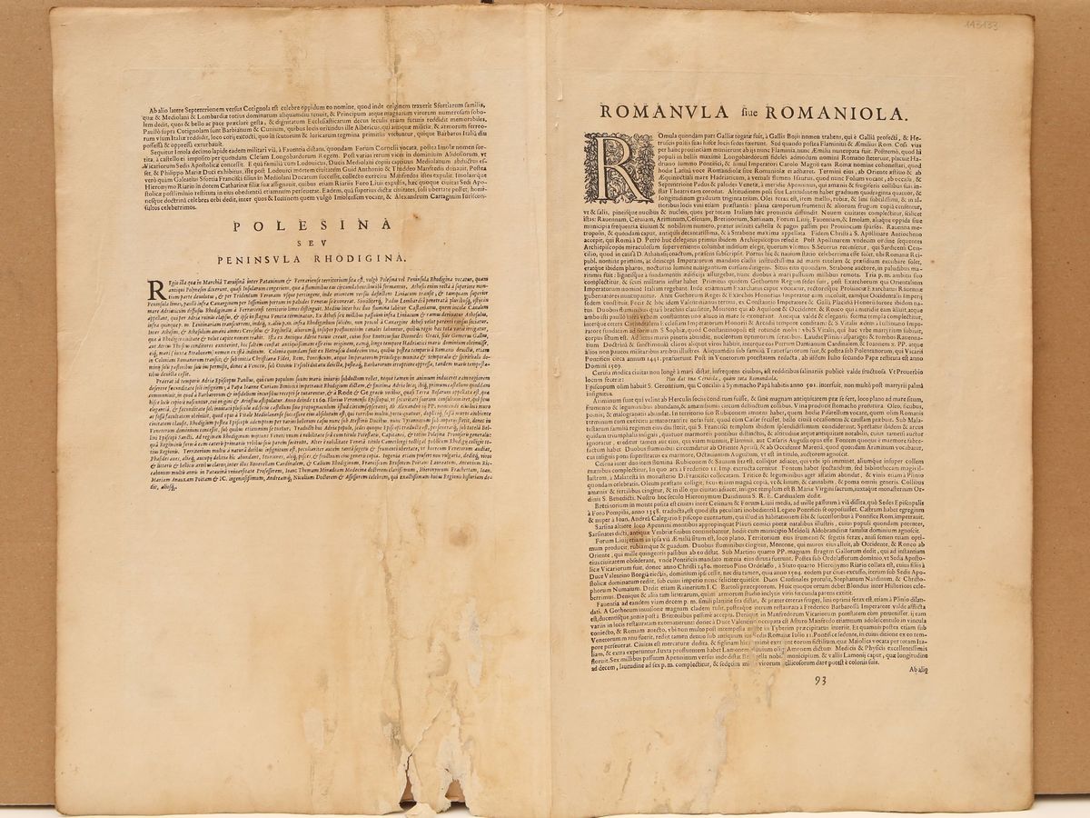 Giovanni Antonio Magini - Romagna Olim Flaminia