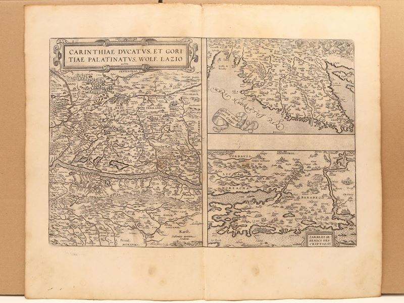 Abraham Ortelius - Carinthiae Ducatus Et Goritiae Palatinus