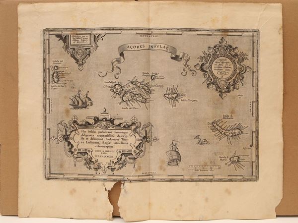 Abraham Ortelius - Acores Insulae