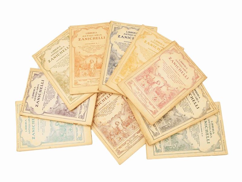 Cataloghi Libreria Antiquaria Zanichelli 1925-1934