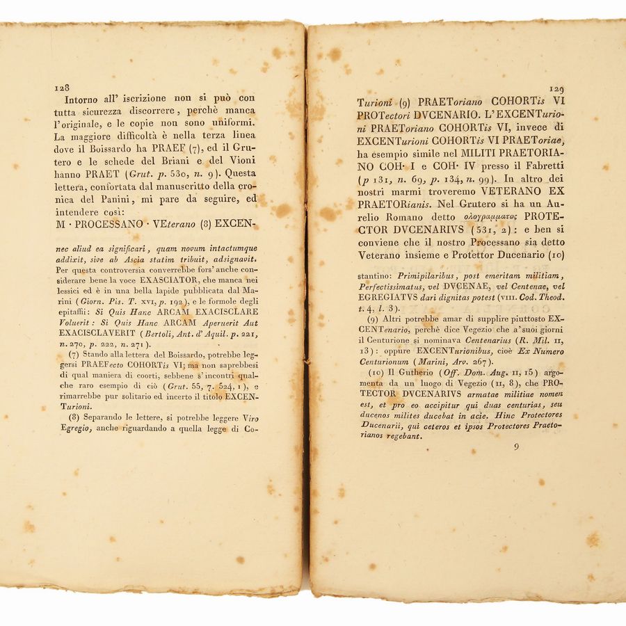 Dichiarazione degli Antichi Marmi Modenesi. con le Notizie di Modena al Tempo dei Romani