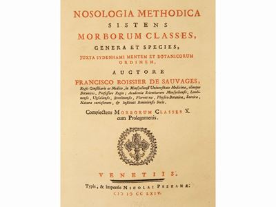 Nosologia Methodica Sistens Morborum Classes, Genera Et Species