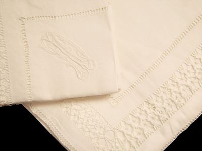 Tovaglia in Lino Bianco