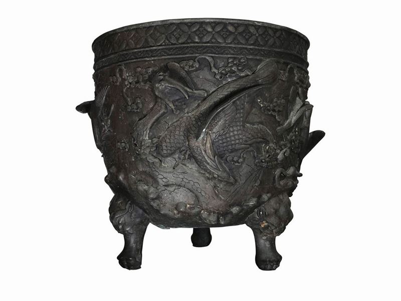 Portavasi in Bronzo