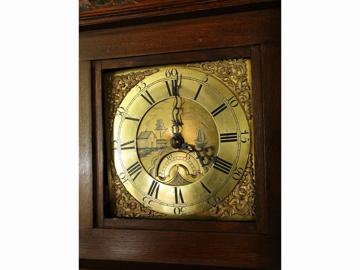 Orologio a Torre in Rovere e Mogano