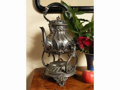 Samovar in Metallo Argentato