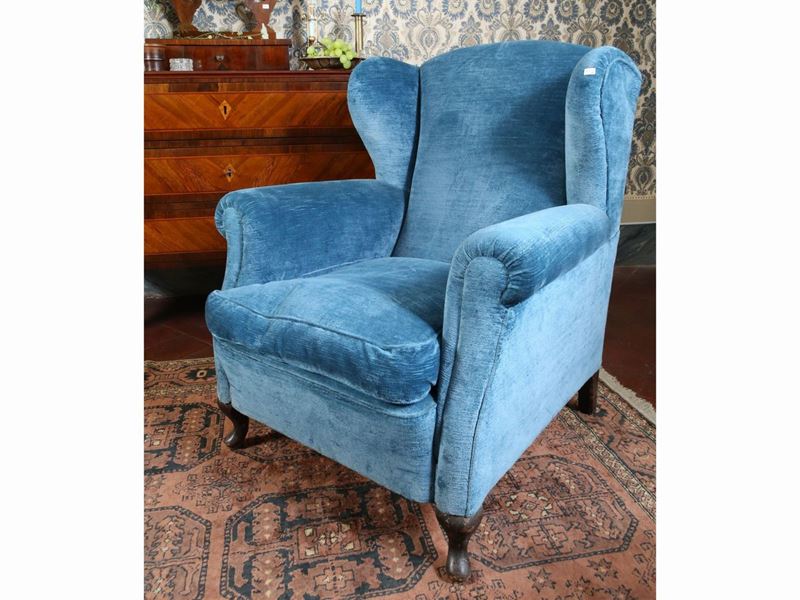 Poltrona Bergere da Lettura