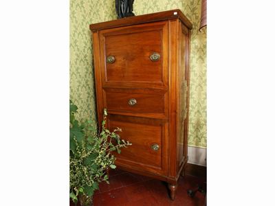 Secretaire Cassaforte in Ciliegio