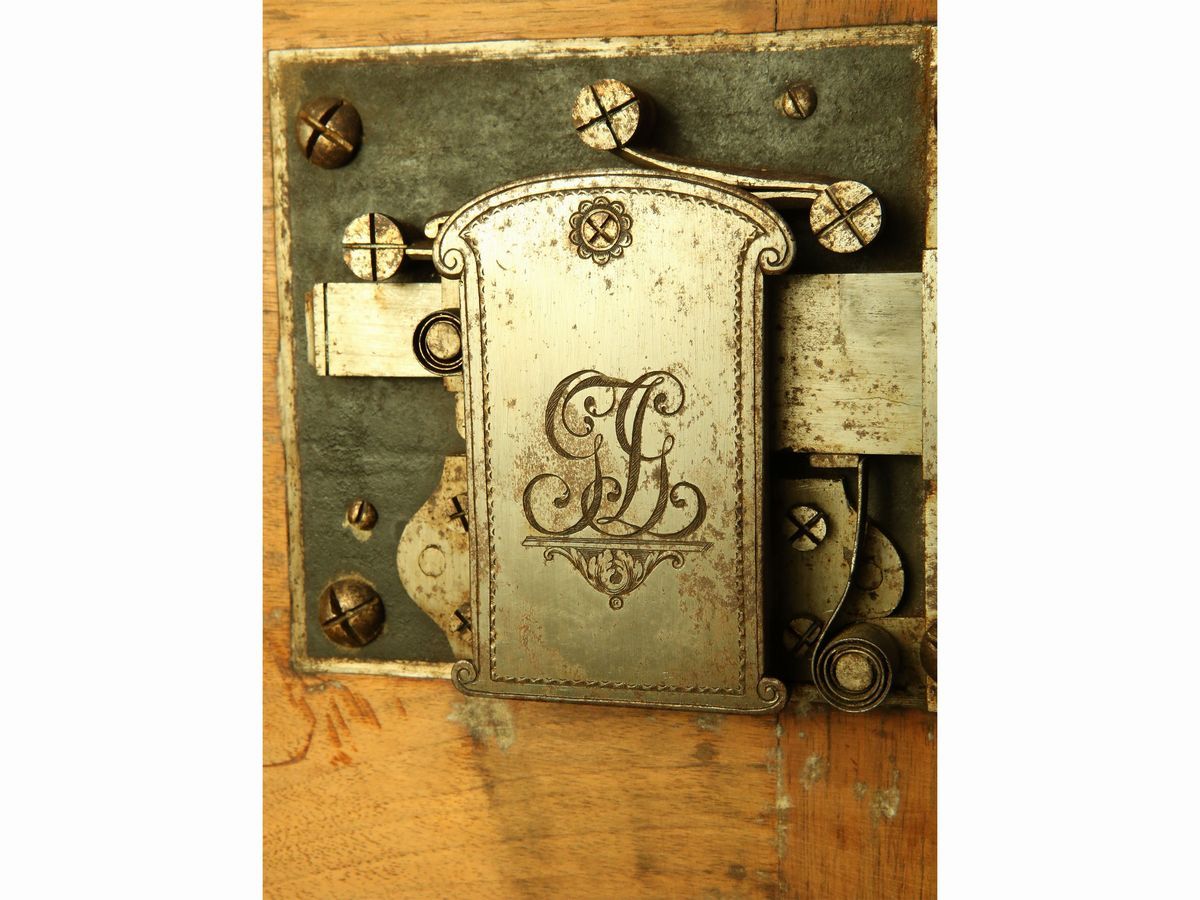 Secretaire Cassaforte in Ciliegio