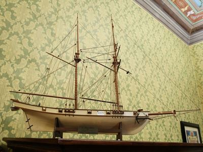Modellino della Goletta di Baltimora Albatros