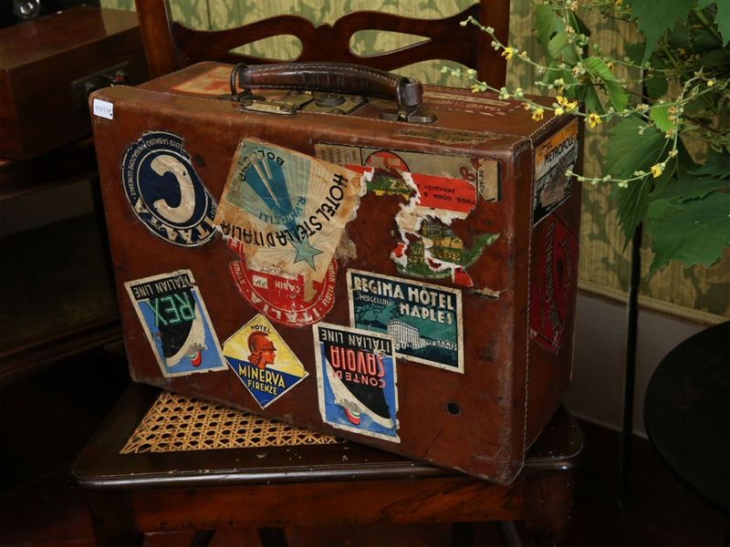 Piccola Valigia da Viaggio in Pelle