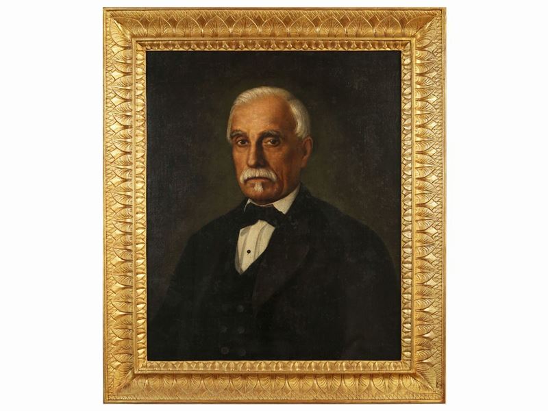 Scuola Italiana del XIX/XX Secolo - Ritratto Maschile