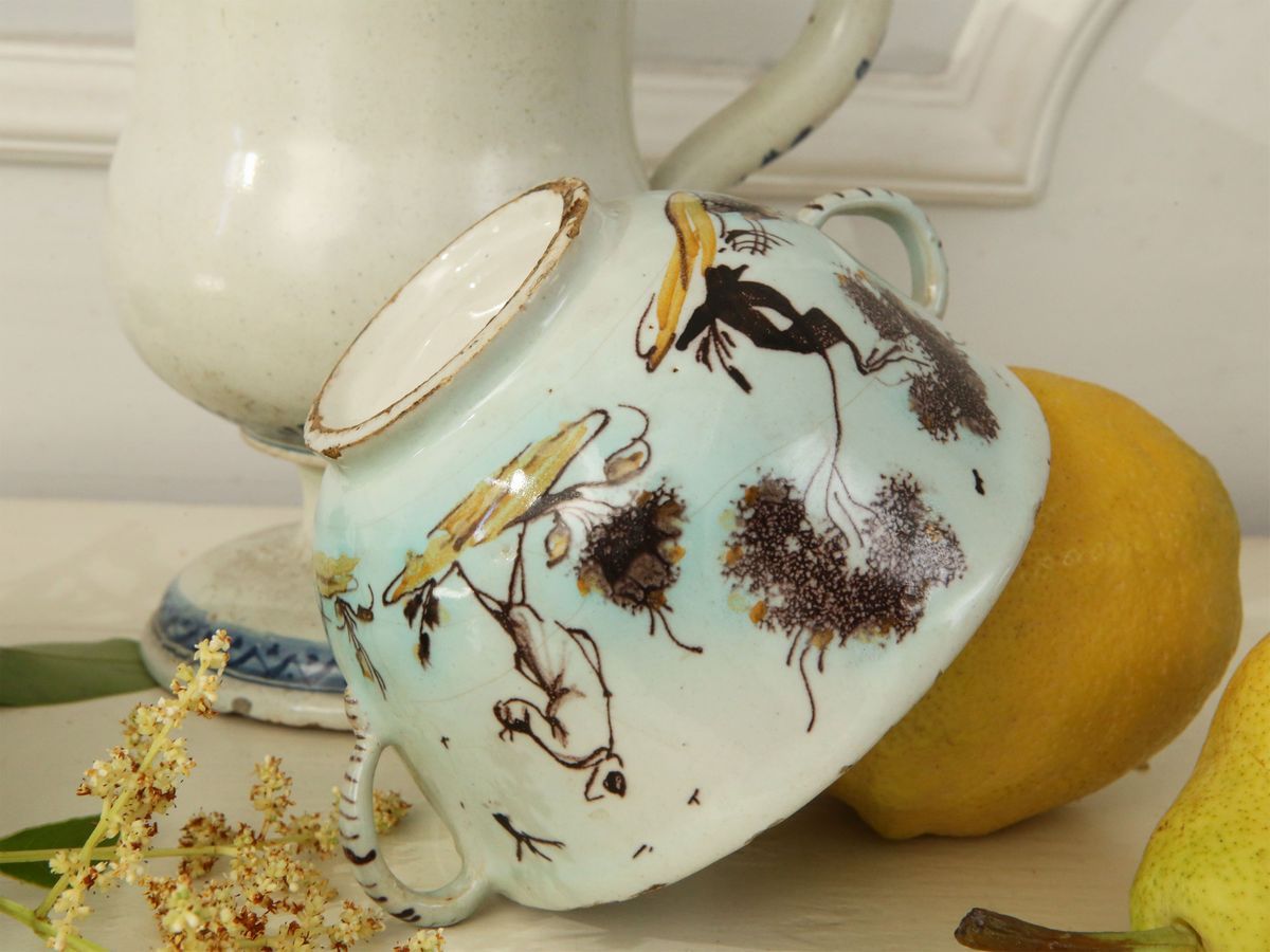 Lotto di Curiosità per la Tavola in Terraglia e Maiolica
