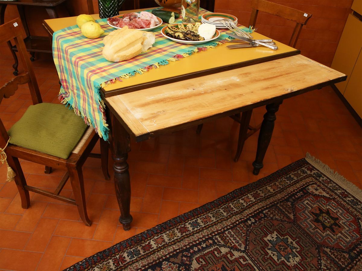 Tavolo da Pranzo in Legno Tenero