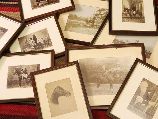 Collection of vintage photographs  (1860-1900)  - Auction Furniture and paintings from ancient palace in the Marche - Maison Bibelot - Casa d'Aste Firenze - Milano