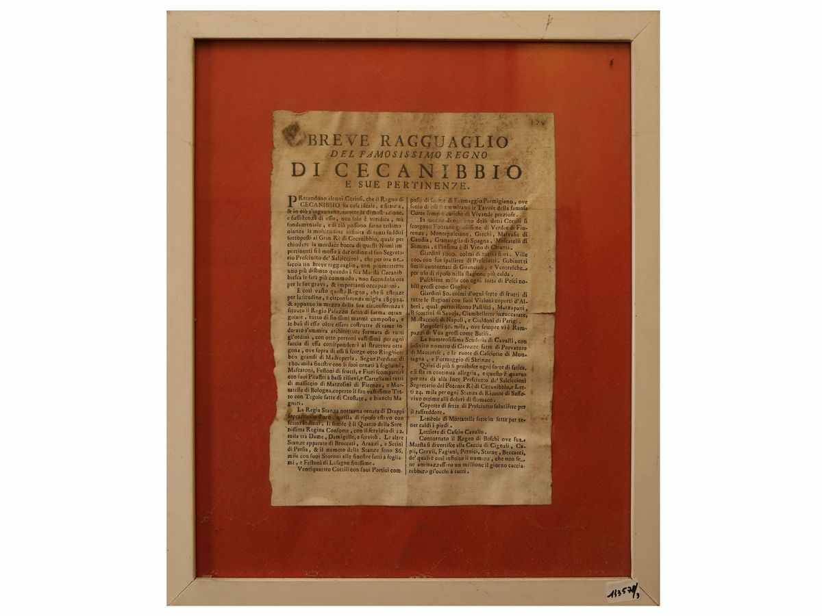 Due Editti, 1821