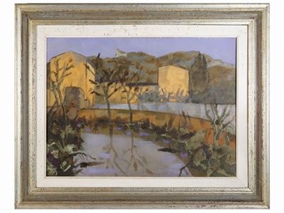 Paesaggio con Casolare