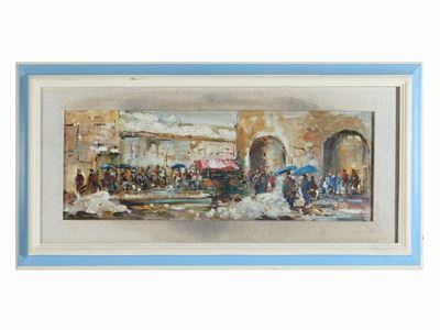 Mercato con la Neve 1977