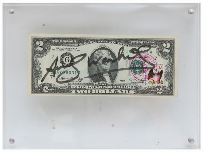 Andy Warhol - Two Dollar Thomas Jefferson, 1976