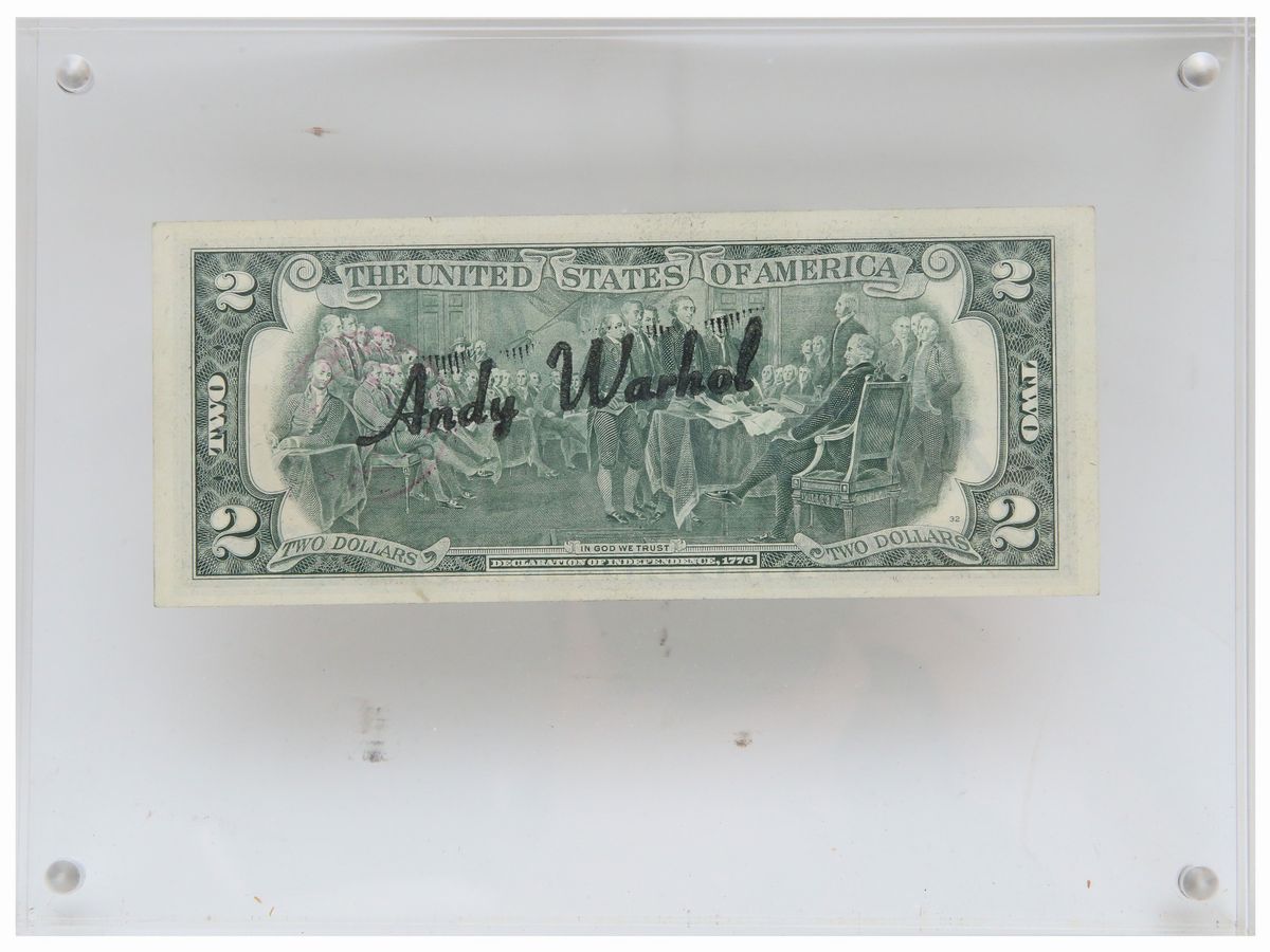 Andy Warhol - Two Dollar Thomas Jefferson, 1976