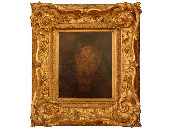 Da Rembrandt - Portrait of an old man