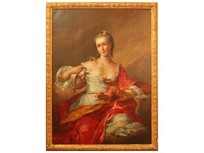 Ritratto di Louise Henriette De Bourbon-conti, Duchessa di Orléan, in Veste di Ebe