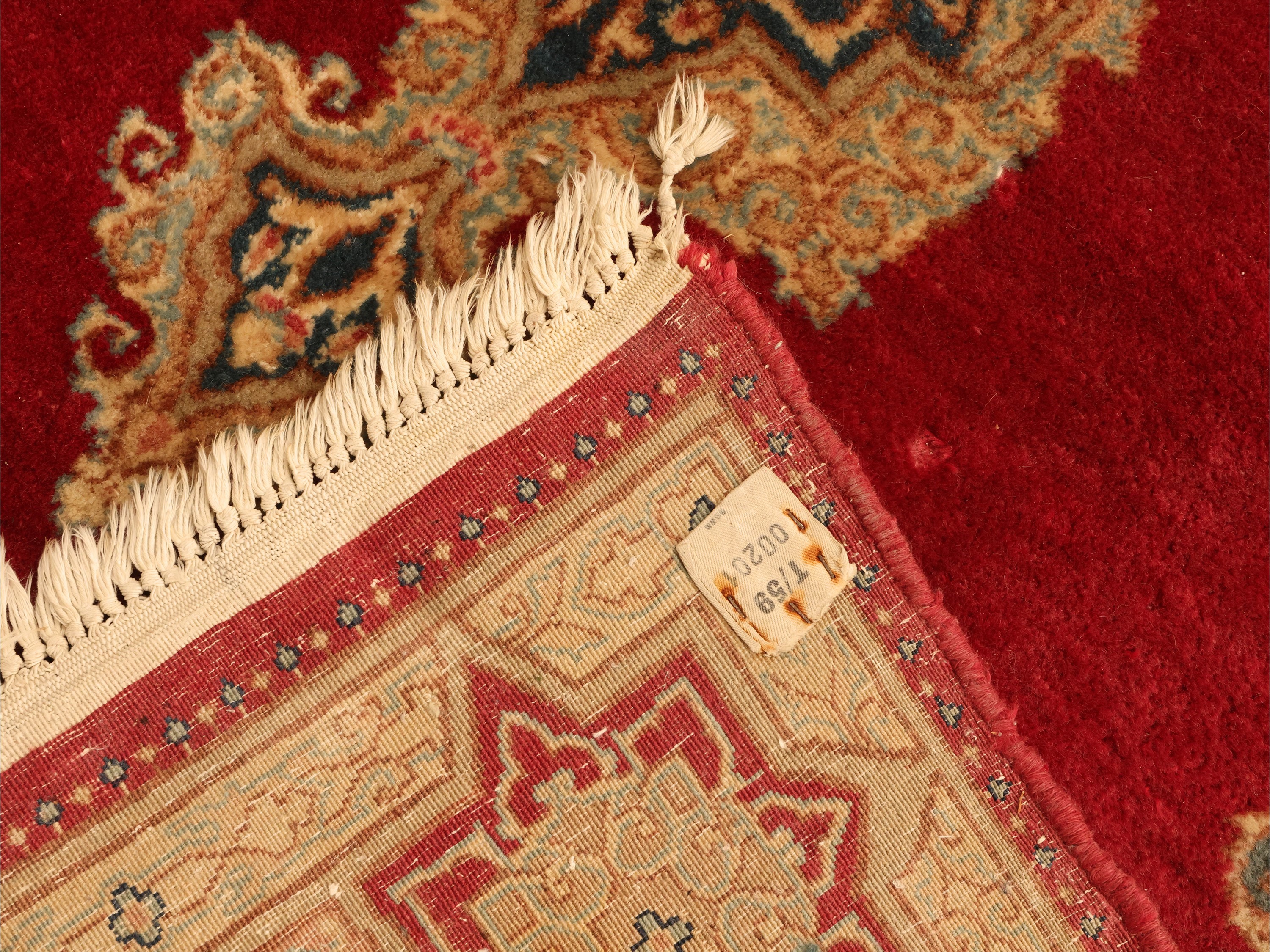 Tappeto Orientale Kirman Imperiale di Vecchia Manifattura