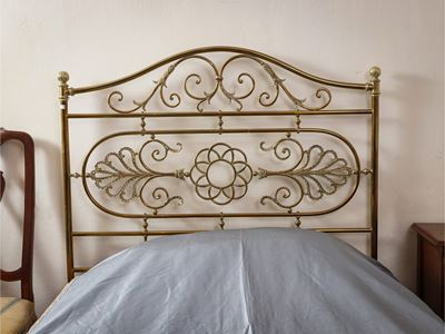 Letto Singolo in Ottone