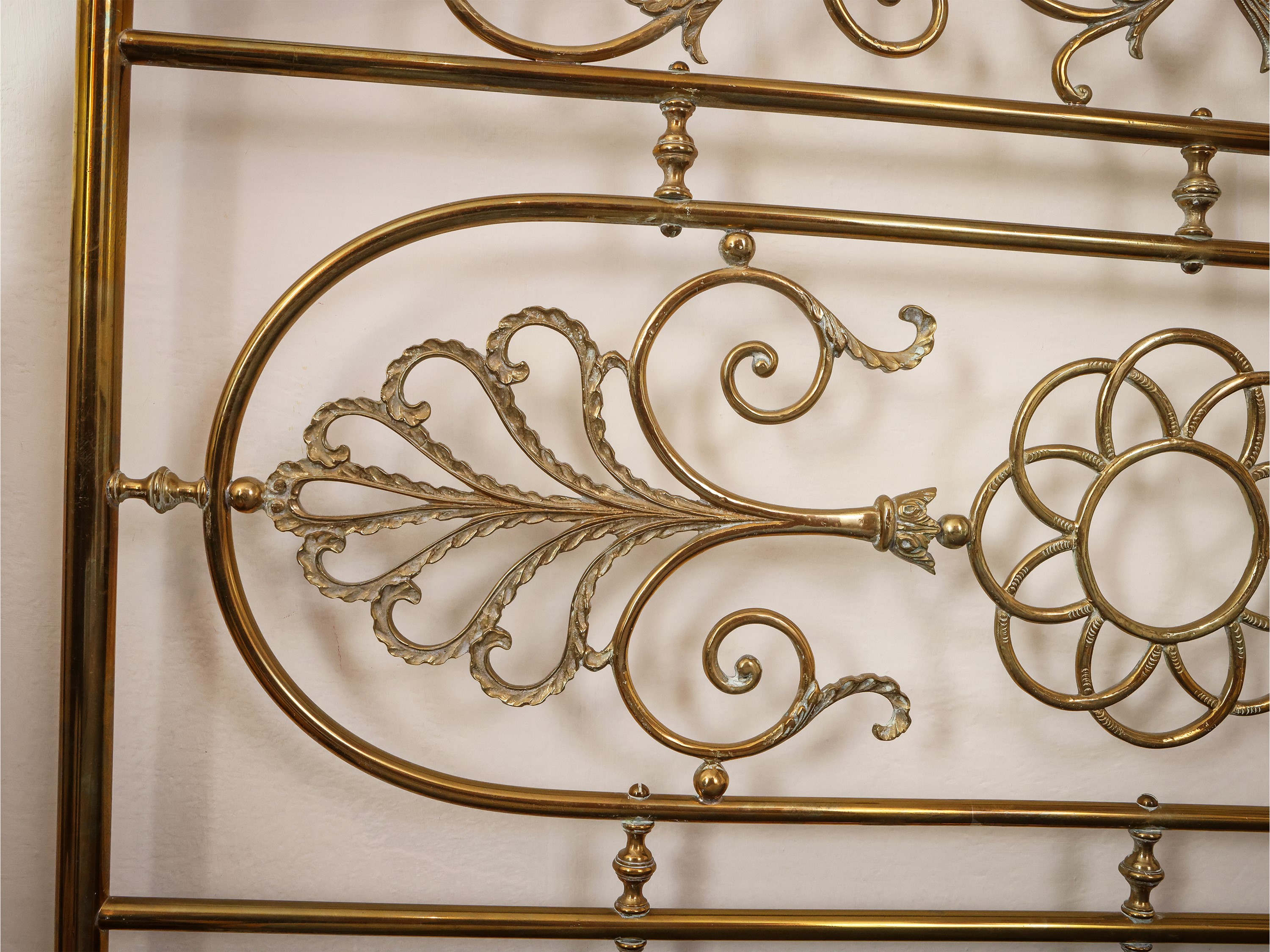 Letto Singolo in Ottone
