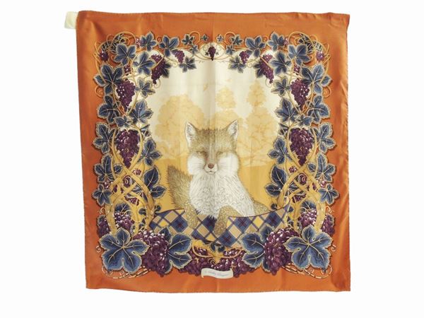 Silk foulard, Salvatore Ferragamo