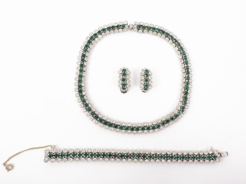 Parure in Strass, Kramer N. Y.