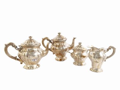 Servizio da Tè e Caffè in Argento