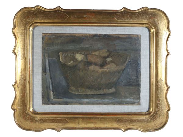 Mario Marcucci : Potatoes basket 1940s  - Auction Modern and Contemporary Art - Maison Bibelot - Casa d'Aste Firenze - Milano