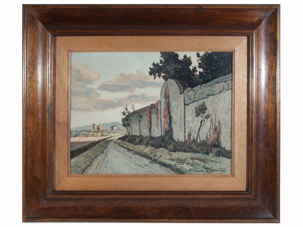 Gino Romiti - View of the street