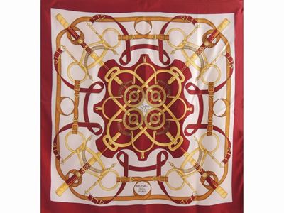 Foulard Carrè "eperon D'or", Hermès