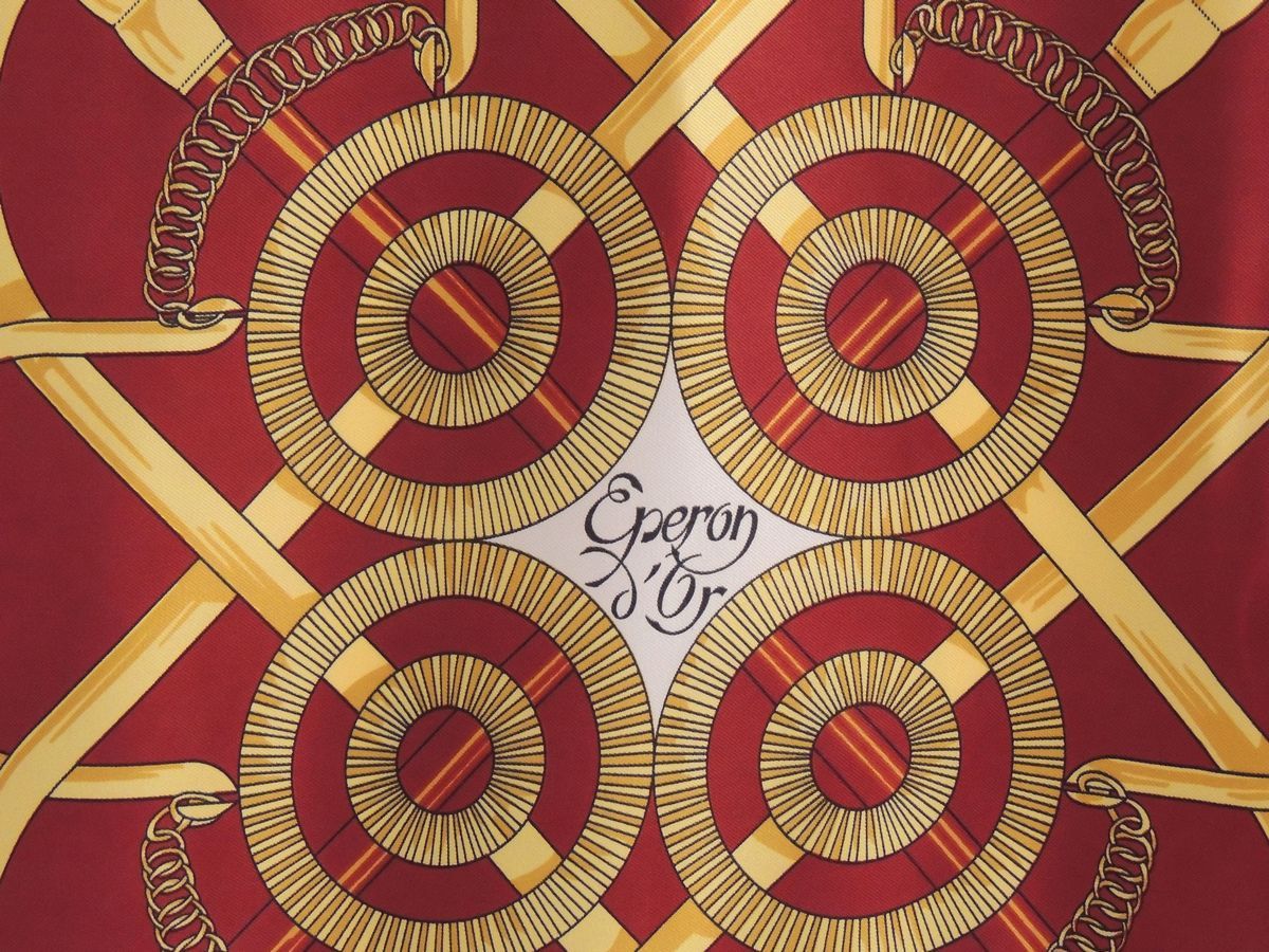 Foulard Carrè "eperon D'or", Hermès