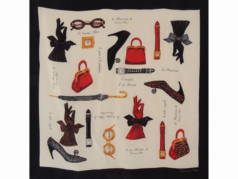 Foulard "la Parisienne", Christian Dior