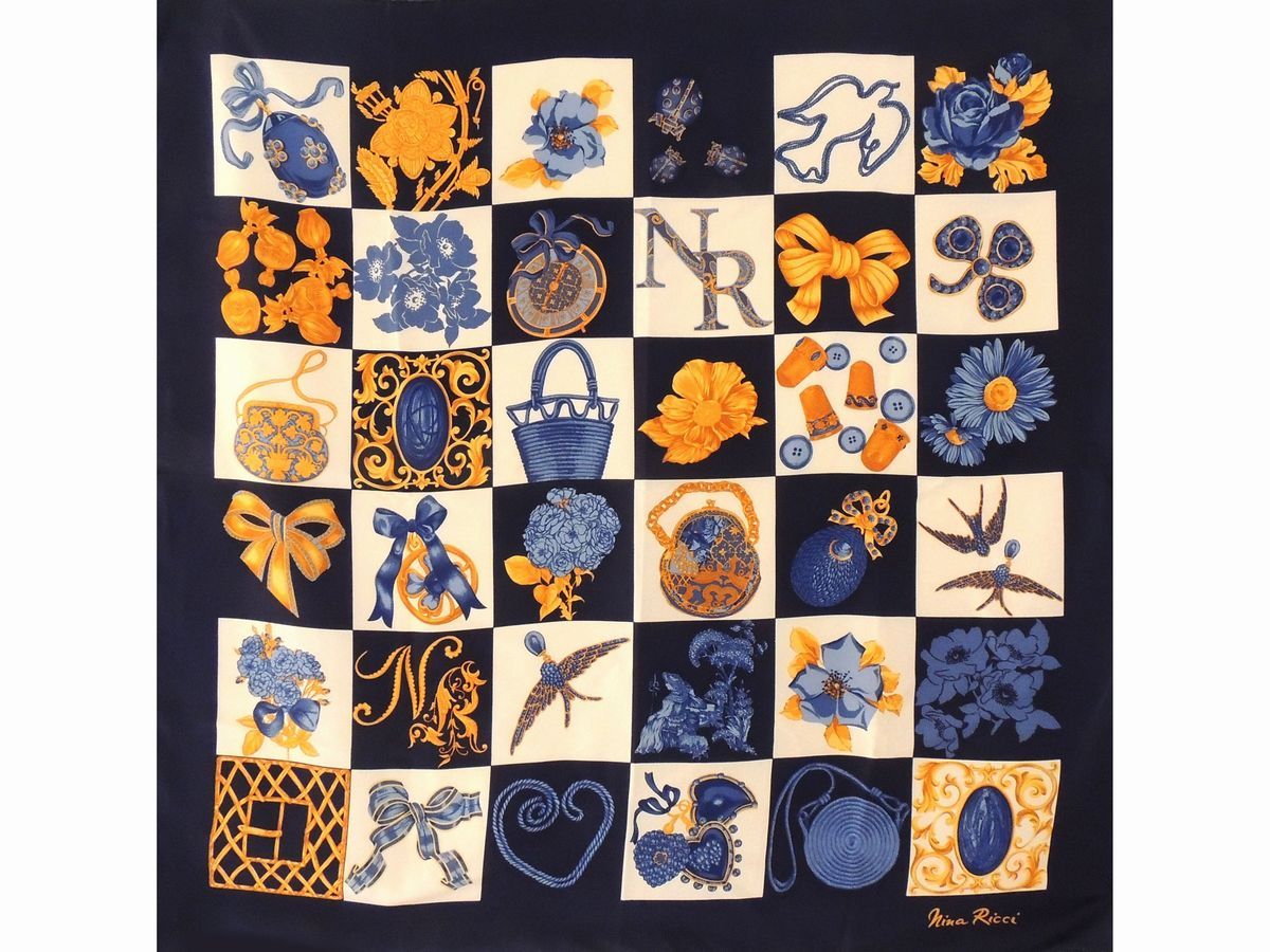 Due Foulard, Ferrè e Nina Ricci